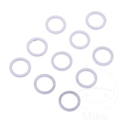 Crush Washer Aluminium 10mm 10 Pieces