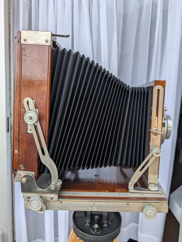 Cámara de visión Deardorff V8 8x10 - mediados de la década de 1950 (SN 5048) + Kodak Wide Field Ektar Len Foto 4 de 4