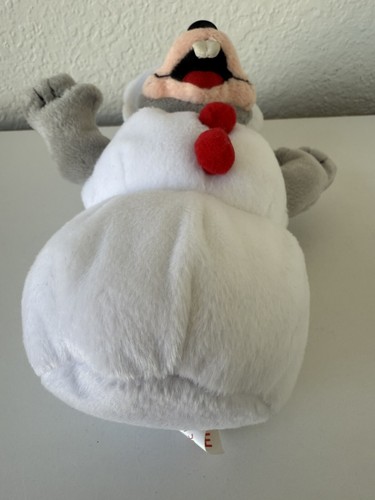 Rare Vtg Prototype Chuck E. Cheese Plush Snowman Sample - Picture 4 of 9