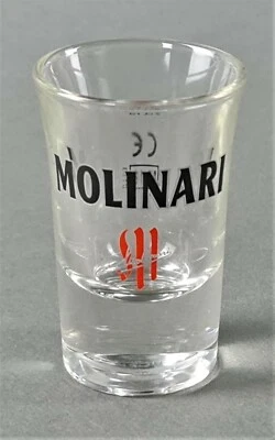 Molinari Sambuca Extra Glas Shotglas 2cl Schnaps Stamper Likör Gläser (3681-1)