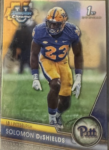 2023 Bowman Chrome U Football Color, #ed, Refractors, Auto, Kahuna, Pick Player - Picture 48 of 61