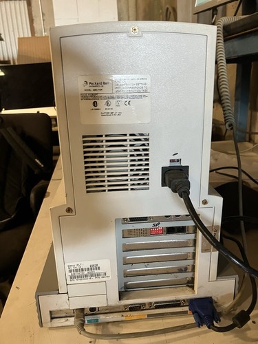 Computer desktop vintage Packard Bell Platium Pentium133 Mhz A950-twr - Foto 2 di 5