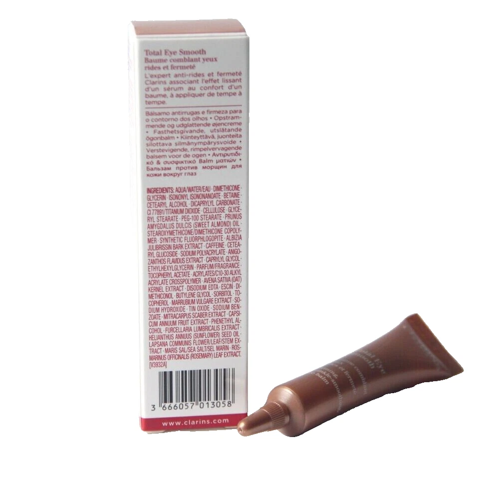 全新带盒 娇韵诗全眼部光滑眼霜旅行装 0.20 盎司/7 毫升 — 第 3/4 张图片