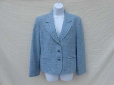 Pendleton 1950s Blue Wool Suit Jacket / Women's 10