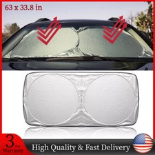 Large Foldable Car Windshield Front Window Sunshade Cover Visor Uv Protector