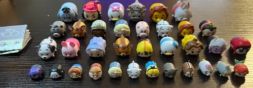 Disney Tsum Tsum Vinyl Figures Lot of 35 All Pictured Combine/Free Shipping