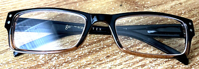 Gammaray Optix Reading Glasses +150 Clear Dark Brown Frame