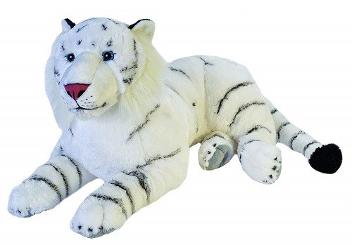 big white tiger stuffed animal