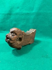 Victorian Architectural Element Carved Wood Griffin part for repurpose