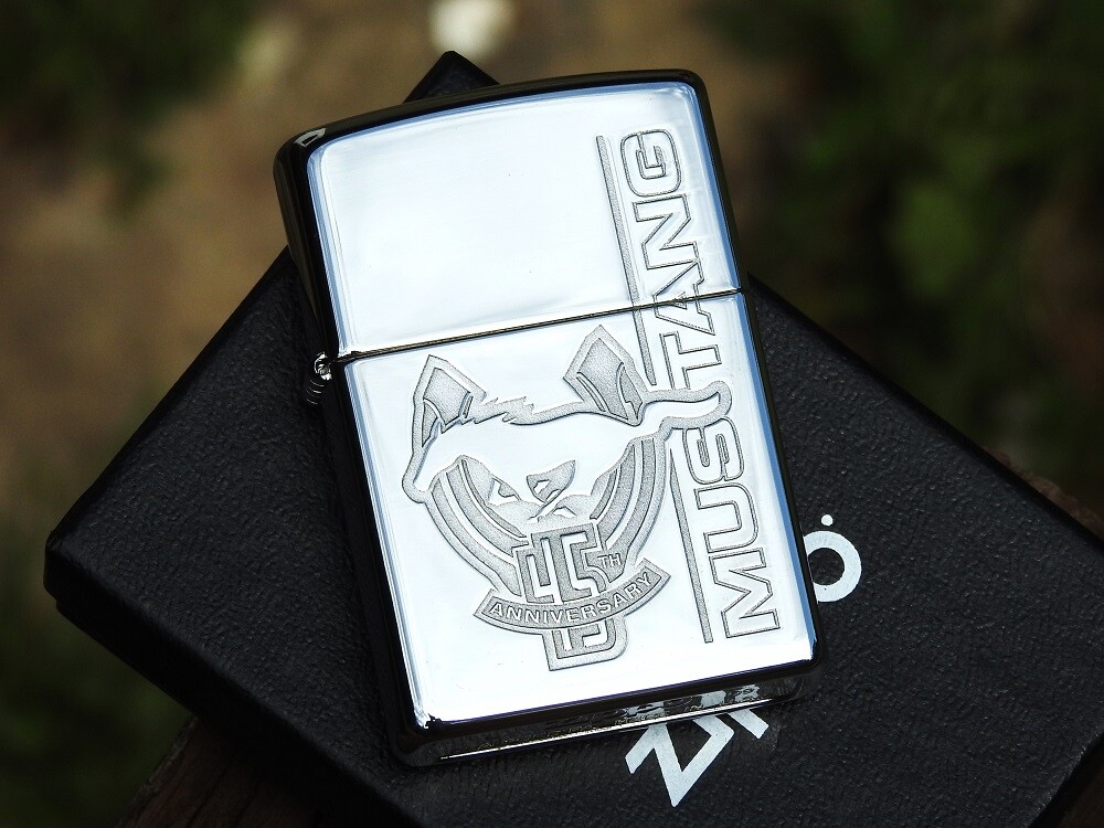 Zippo Lighter - Ford Motor Company - Mustang 45th