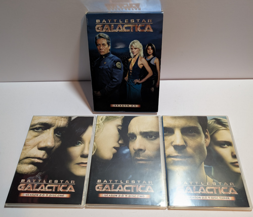 Battlestar Galactica DVD Lot Seasons 1, 2, 2.5, 4, 4.5 RazorMovie and Heroes S1 - Picture 6 of 24