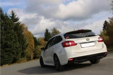 FOX Duplex Sportauspuff Endschalldämpfer für Subaru Levorg re li je 115x85mm