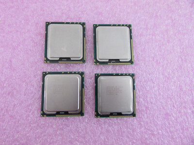 Lot Of 4 ~ Intel Xeon E5620 SLBV4 2.40GHz 12M LGA1366 Quad Core CPU Processor