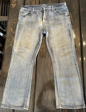 Mens FlyPaper Bootcut Jeans Sz 38x32