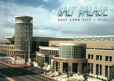 The Salt Palace Convention And Visitor's Center, Salt Lake City Utah -- Postcard