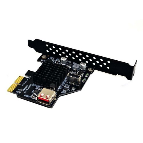 ASM3142 10Gbps USB3.1 Gen 2 Type-E Expansion Card USB 2.0 PCI Express Adapter - 第 1/6 張圖片