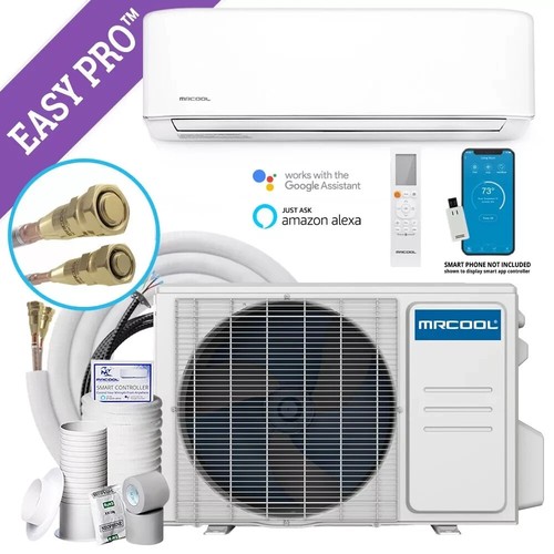 MRCOOL 5th Gen Easy Pro DIY 12k BTU Ductless Mini-Split Heat Pump/AC/ 115V FreeS