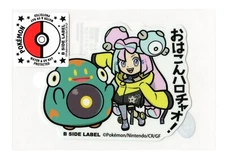 Iono & Bellibolt Sticker B SIDE LABEL Pokemon Center Japan WATER & UV PROTECTED
