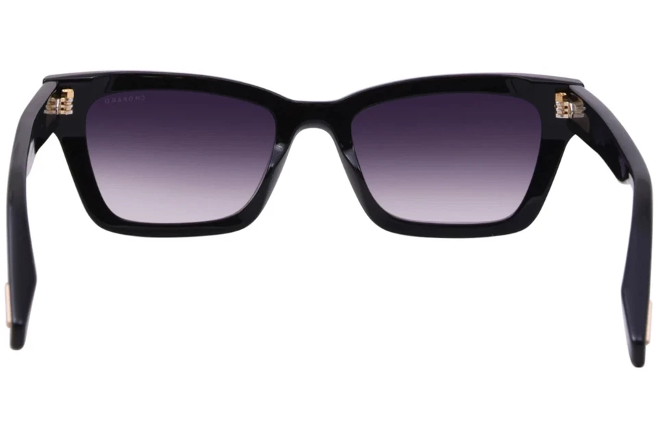 New Chopard SCH338 0700 black gold sunglasses 54-19-145 RRP720,00euro. - Imagen 4 de 4