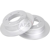 A.B.S. 2X Bremsscheibe Hinten 299 Voll FüR Ssangyong Rexton/Rexton II