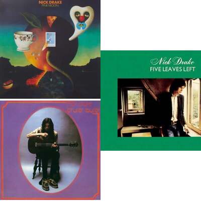 Nick Drake - Pink Moon & Bryter Layter & Five Leaves Left [New LP Vinyl Bundle]
