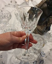 Schöne Weingläser 7x WMF 16,7 cm Wein Vintage Kristallglas Glas Top Vintage