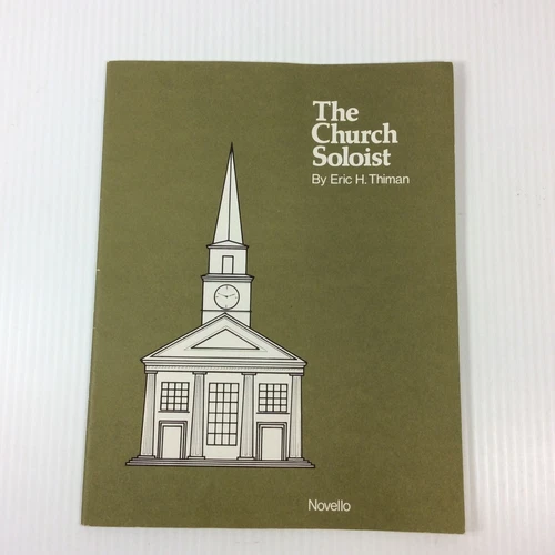 Novello 17 0305 06 Organ The Church Soloist Eric Thiman Hymn Sheet Music 1981
