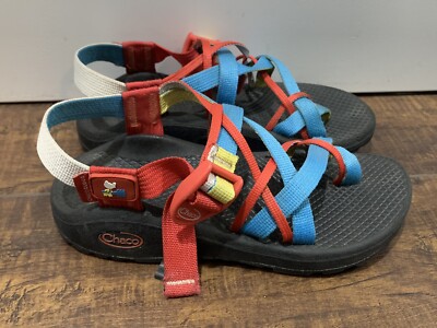 CHACO Z Cloud X2 Remix Sandals Woodstock Dove Guitar Red