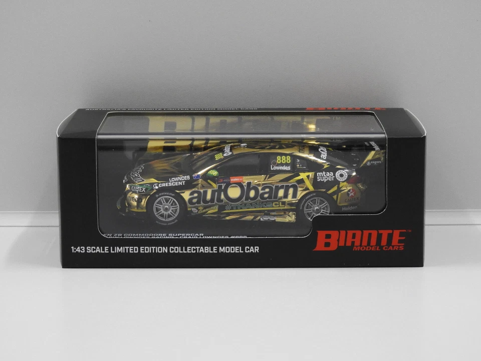 1:43 Holden ZB Commodore - Autobarn Lowndes Racing 2018 Coates Hire Newscastle 5