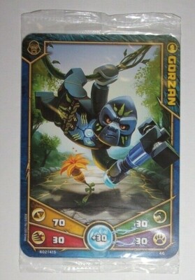 LEGO Legends of Chima Game Cards 1 Pack (5 Cards #46, 48, 50, 52, 54) NEW SEALED