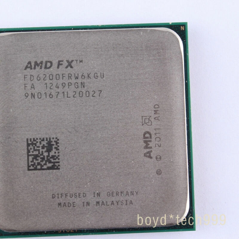 AMD FX-6200 CPU Six Core 3.8 GHz FD6200FRW6KGU Socket AM3+ Processor FX 6200 - Image 4 of 4