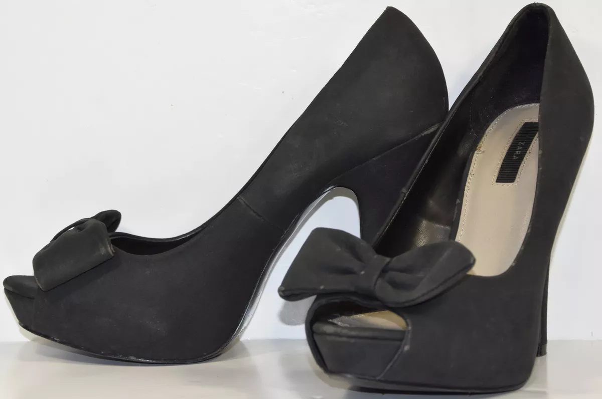 Escarpin ouvert devant noir top