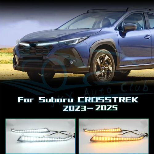 For Subaru Crosstrek 2024-26 p LED Grille Daytime Running Light Turn Signal DRL - Picture 7 of 7