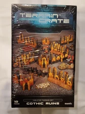 Terrain Crate: Sci-Fi Terrain - Gothic Ruins - Mantic Plastic NEW