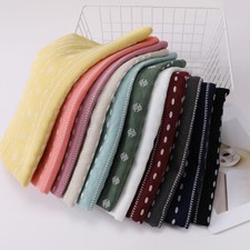Printed Hijab Soft Scarf Muslim Headscarf Long Shawls Wraps Turban Headwrap Warm