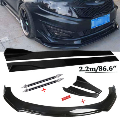 For Kia Optima 2010-2020 Front Bumper Lip Spoiler Side Skirts Rear Lip