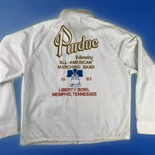 VTG 80s Purdue University All American Marching Band Jacket Size M 1of1 RARE