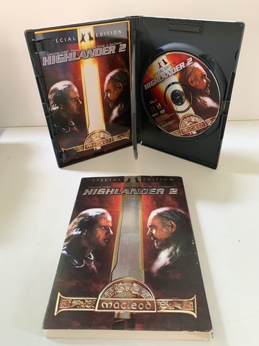 Highlander 1, 2 - Special Edition DVD mit Schuber 2 DVD Set und 3 - Bild 2 von 2