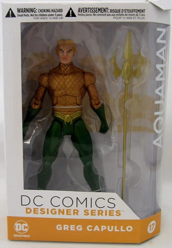 DC Comics Direct Designer Series AQUAMAN 15cm Action Figure N. 17 Greg Capullo - Imagen 3 de 3