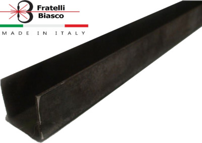 Profilato A U In Ferro Liscio 40x40 Mm - Spessore 3 Mm, Lunghezza 2,75 Mt, Made In Italy, Per Barriere E Lavori Fai Da Te - Foto 6