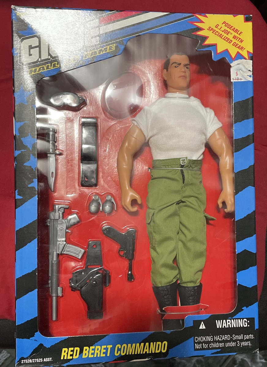 GI Joe Hall of Fame (1995) Red Beret Commando 12-Inch Figure | eBay