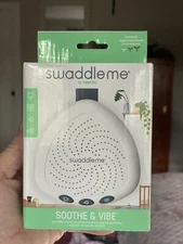 SwaddleMe by Ingenuity Soothe & Vibe – Portable Sound Machine & Soother for Baby