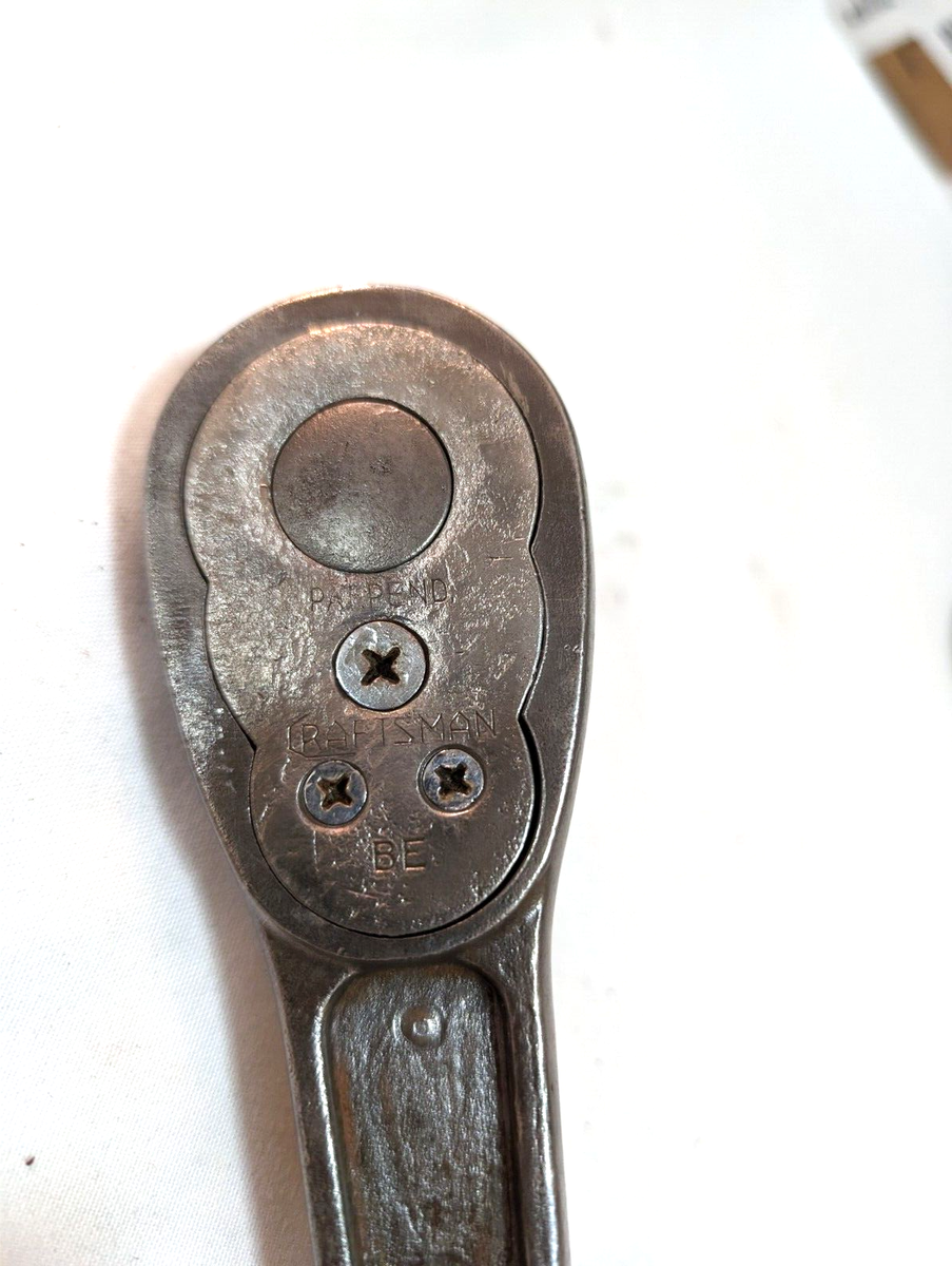 Craftsman vintage H in Circle Date Code Ratchet 1/2