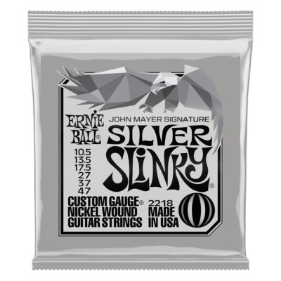 Ernie Ball John Mayer Silber Slinky Set 10,5-47