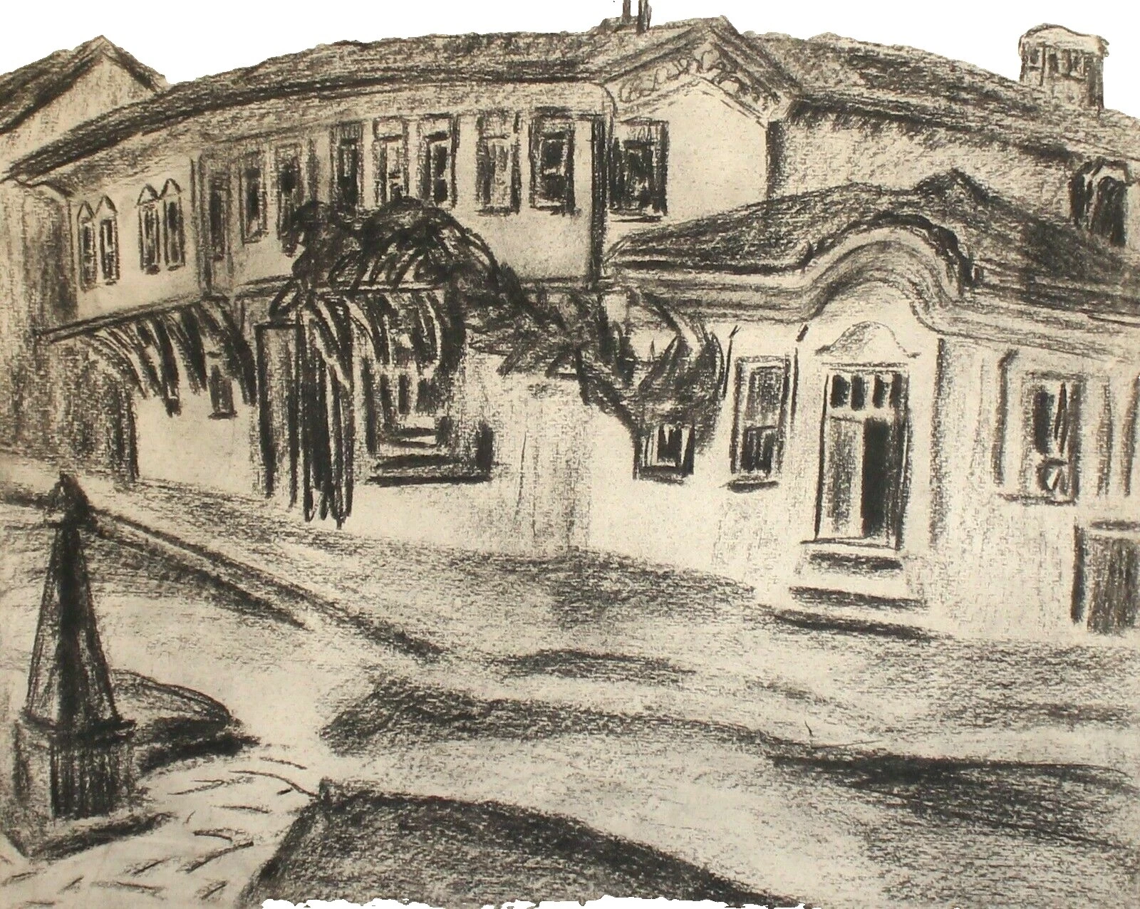 Dibujos de arte Paisajes urbanos