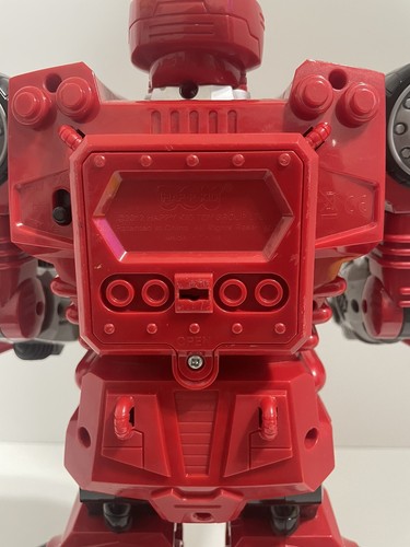 Hap-P Kid Toy Red Robot 2012 Walking Talking Light Up Transformer 100% WORKING - 第 11/16 張圖片