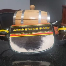 NEW Original Made Genuine Women's Leather Bag / Carriel Paisa From Colombia