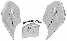 1965-66 Mustang Convertible Trunk Hinge Bracket w/WTP - Pair New Dii