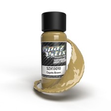 SPAZ STIX Coyote Brown Airbrush Ready Paint, 2oz Bottle SZX13010