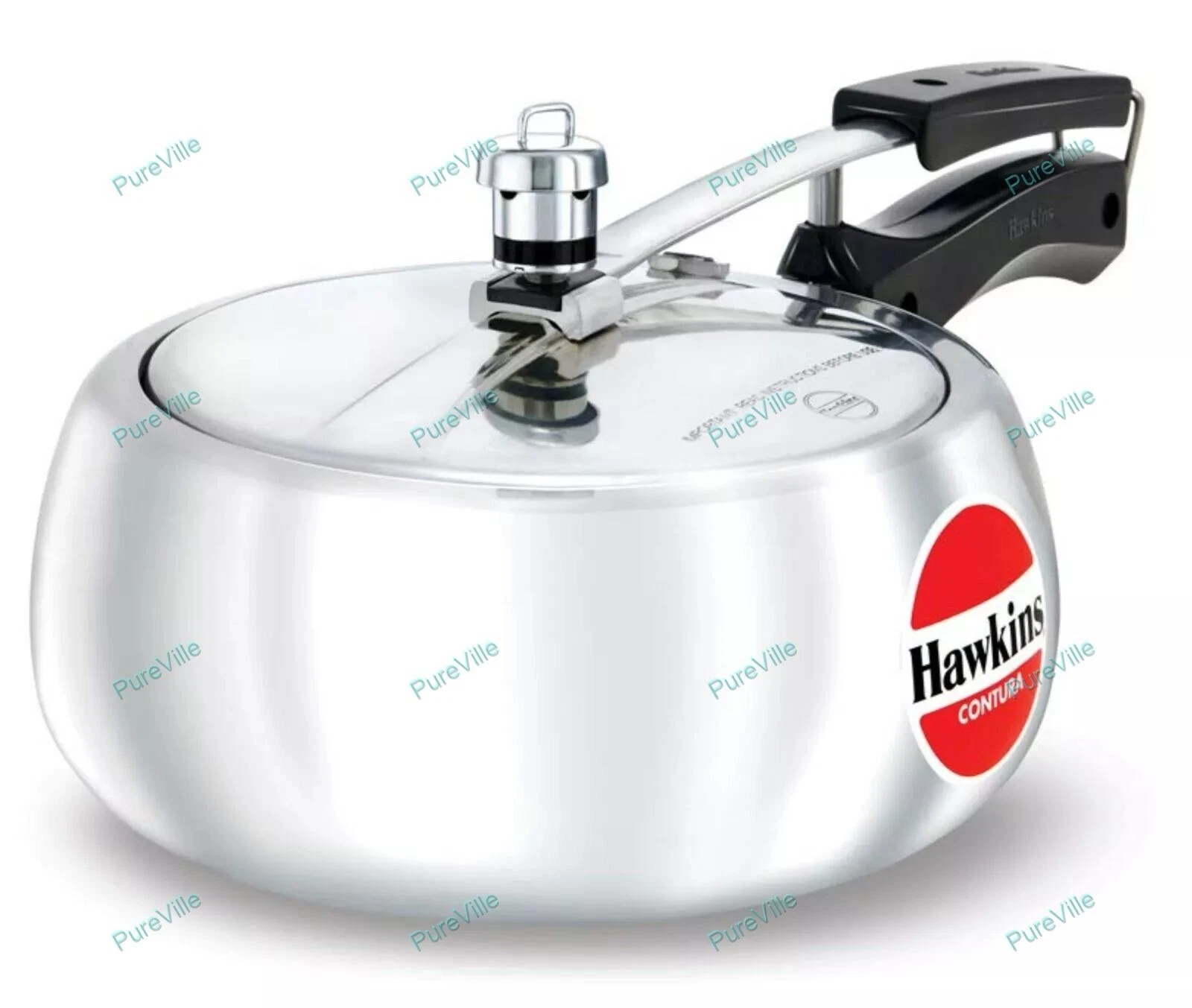 Hawkins Contura Pressure Cooker 3.5Litre Aluminum Silver Color Best Kitchen Gift